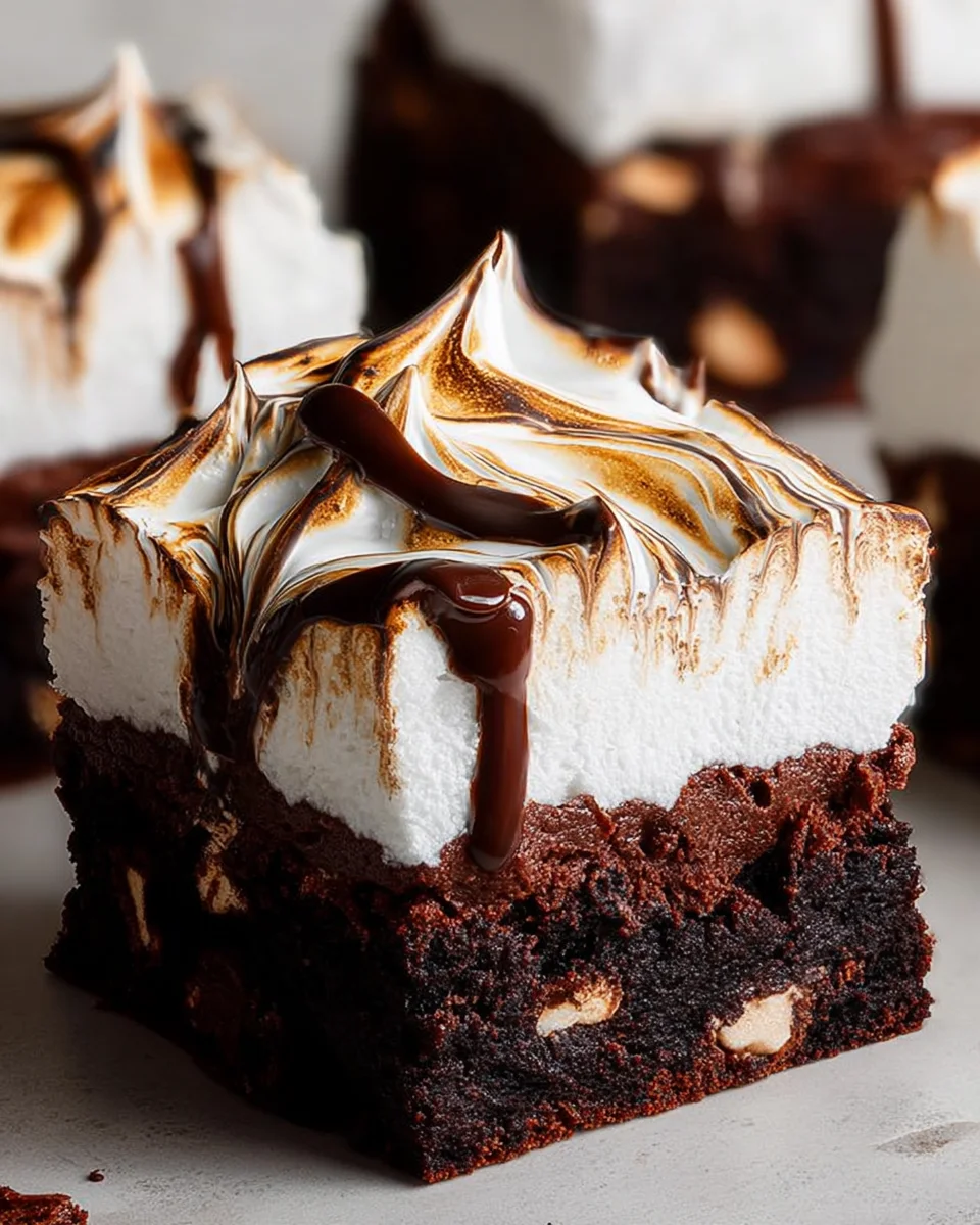 Marshmallow Brownies Marshmallow