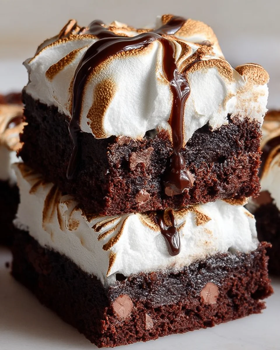 Marshmallow Brownies Marshmallow