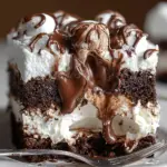 Marshmallow Chocolate Poke Cake Marshmallow Chocolate Poke Cake