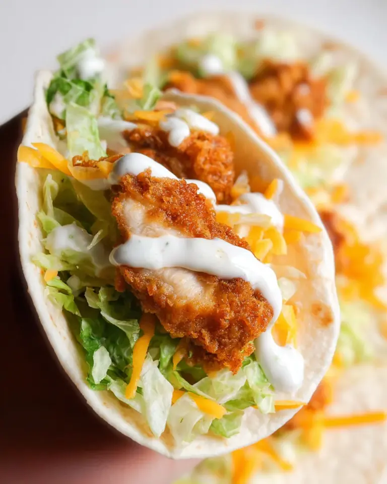 McDonald's Crispy Chicken Ranch Snack Wrap (Copycat!)