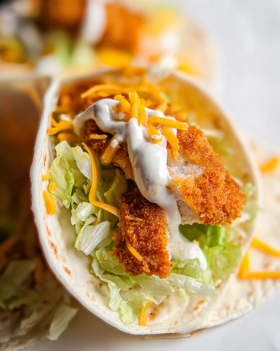 McDonald's Crispy Chicken Ranch Snack Wrap (Copycat!) McDonald's Crispy Chicken Ranch Snack Wrap (Copycat!)