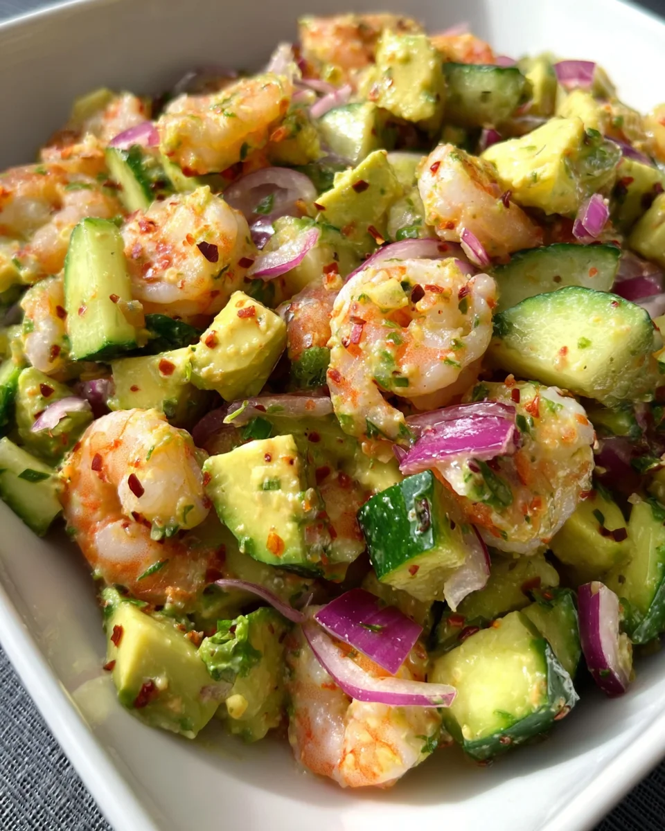 Mediterranean Keto Shrimp Salad Mediterranean