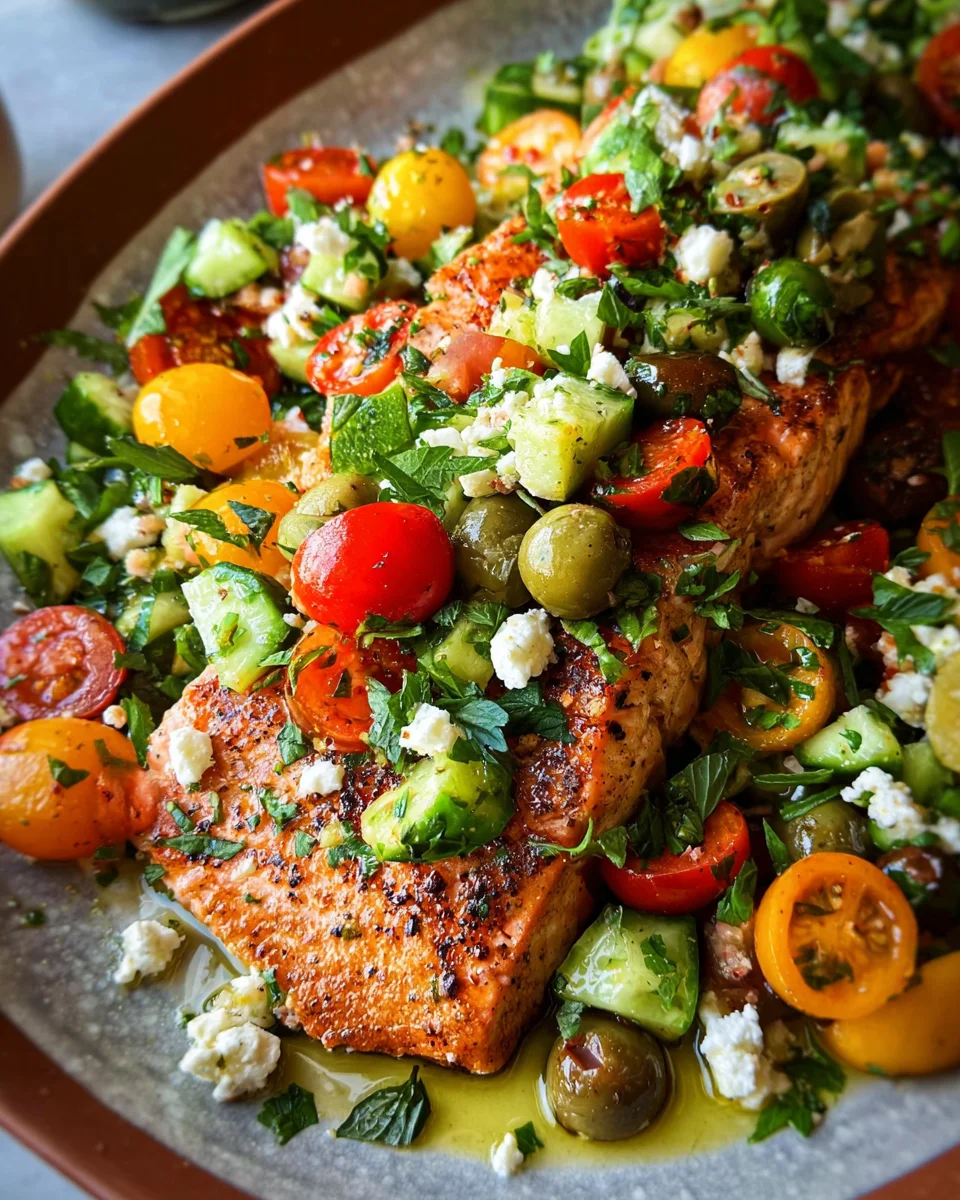 Mediterranean Salmon Mediterranean