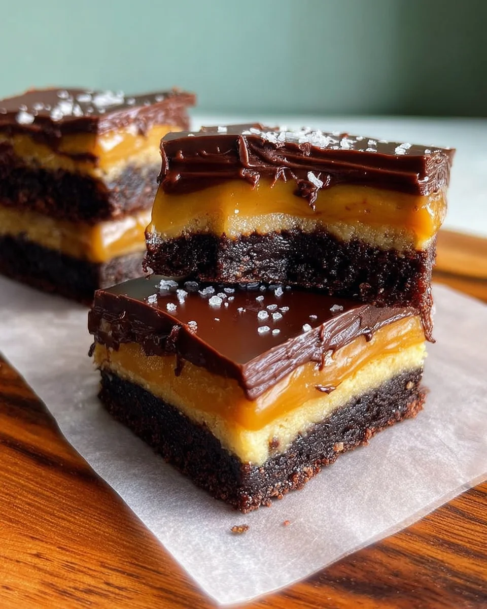 Millionaire Brownies Millionaire