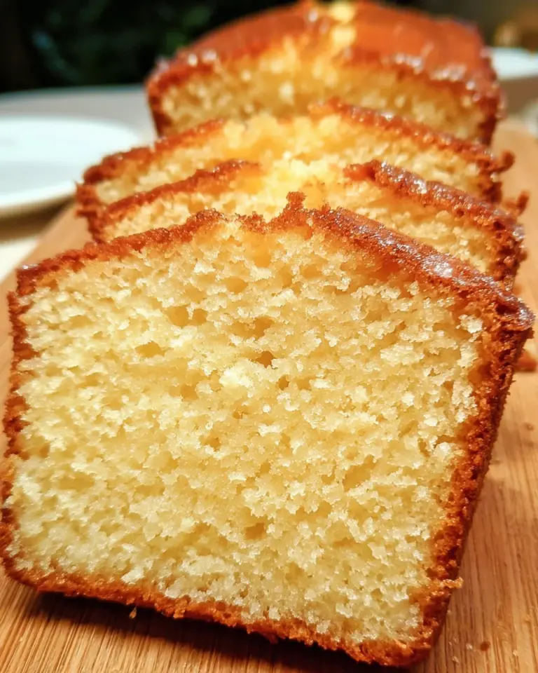 Moist Vanilla Pound