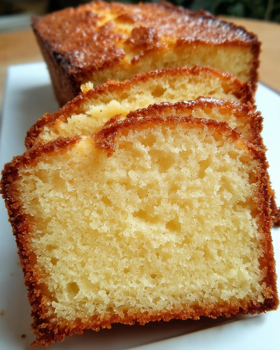 Moist Vanilla Pound Moist