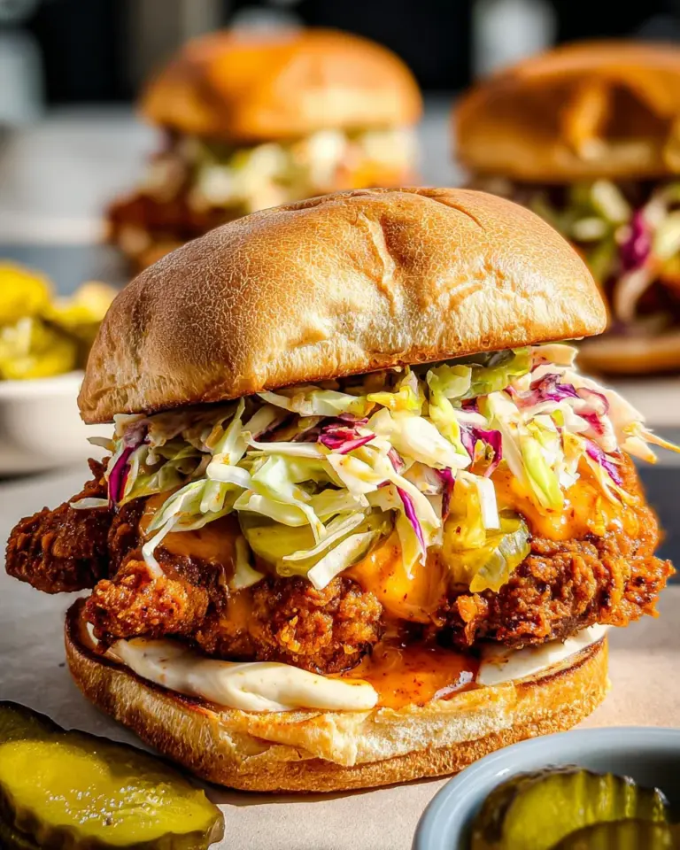 Nashville Hot Chicken Sandwiches