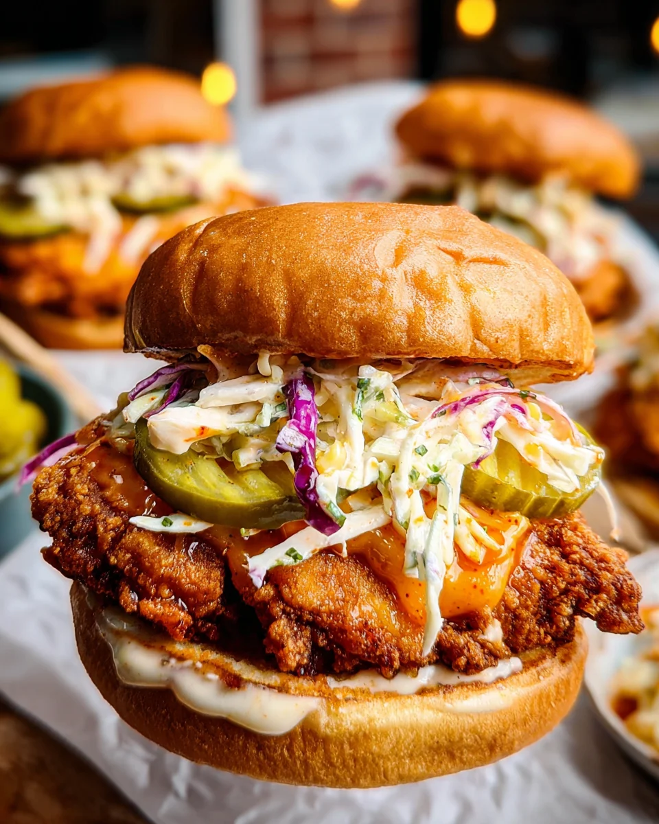 Nashville Hot Chicken Sandwiches Nashville