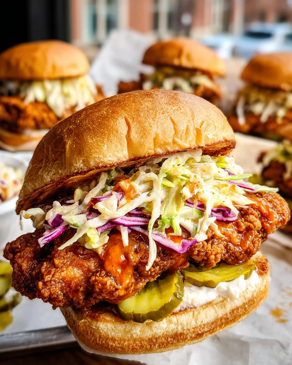 Nashville Hot Chicken Sandwiches Nashville