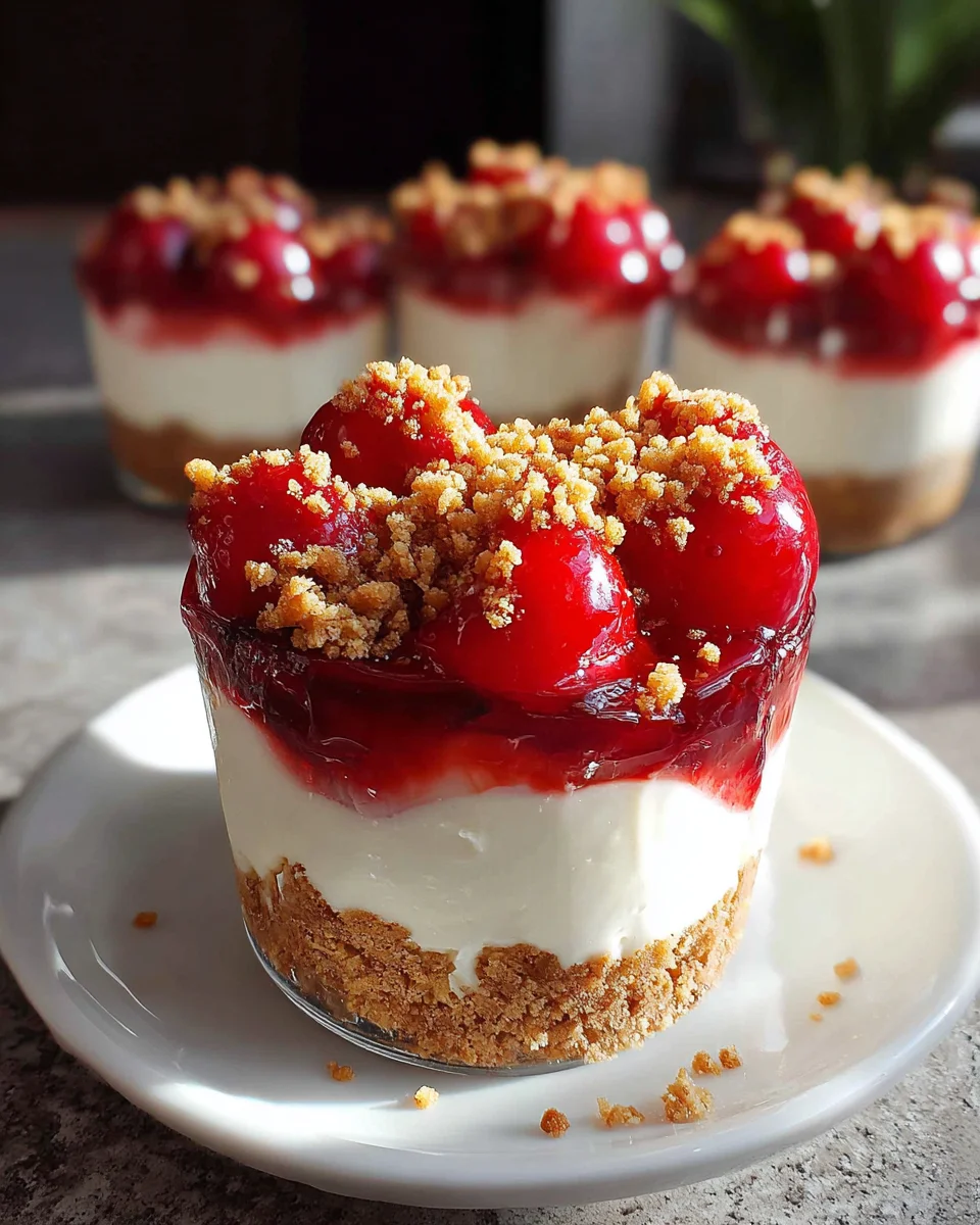 No-Bake Cheesecake Parfait No-Bake