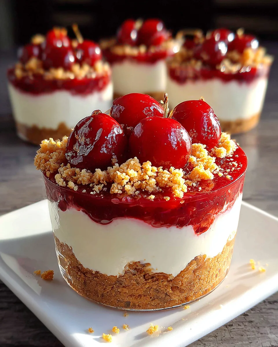 No-Bake Cheesecake Parfait No-Bake
