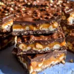 No Bake Crispy Snickers Bars No Bake Crispy Snickers Bars
