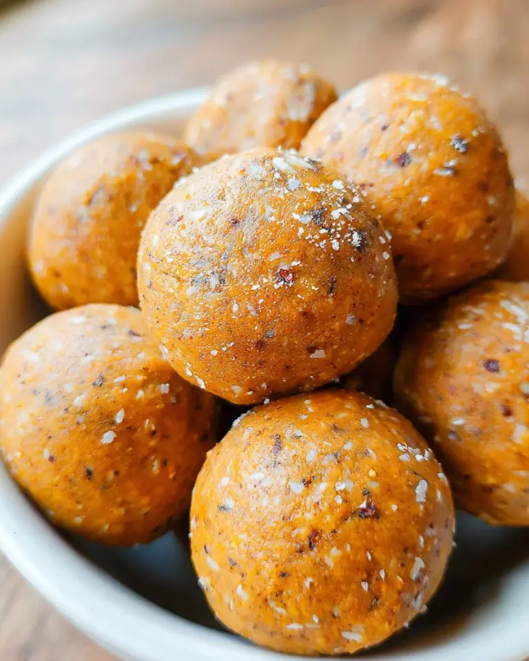 No Bake Healthy Pumpkin Pie Energy Balls