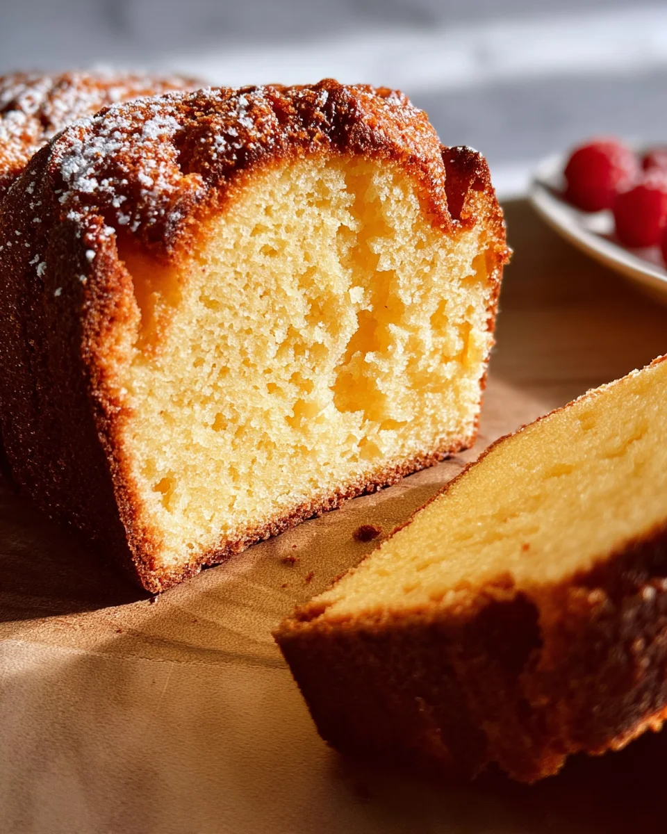 Old Fashioned Pound Cake Old