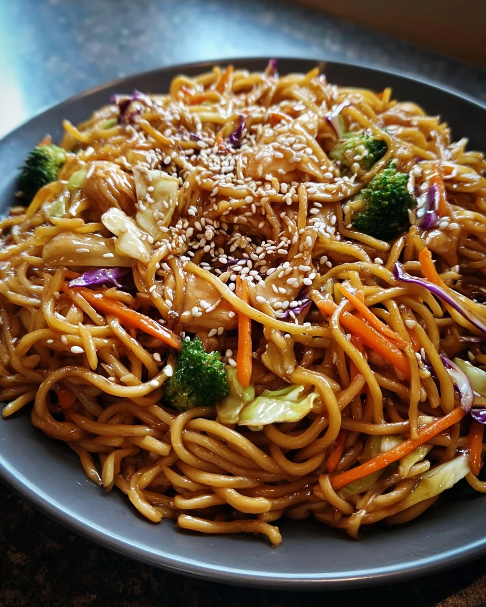 One-Pot Teriyaki Noodles One-Pot