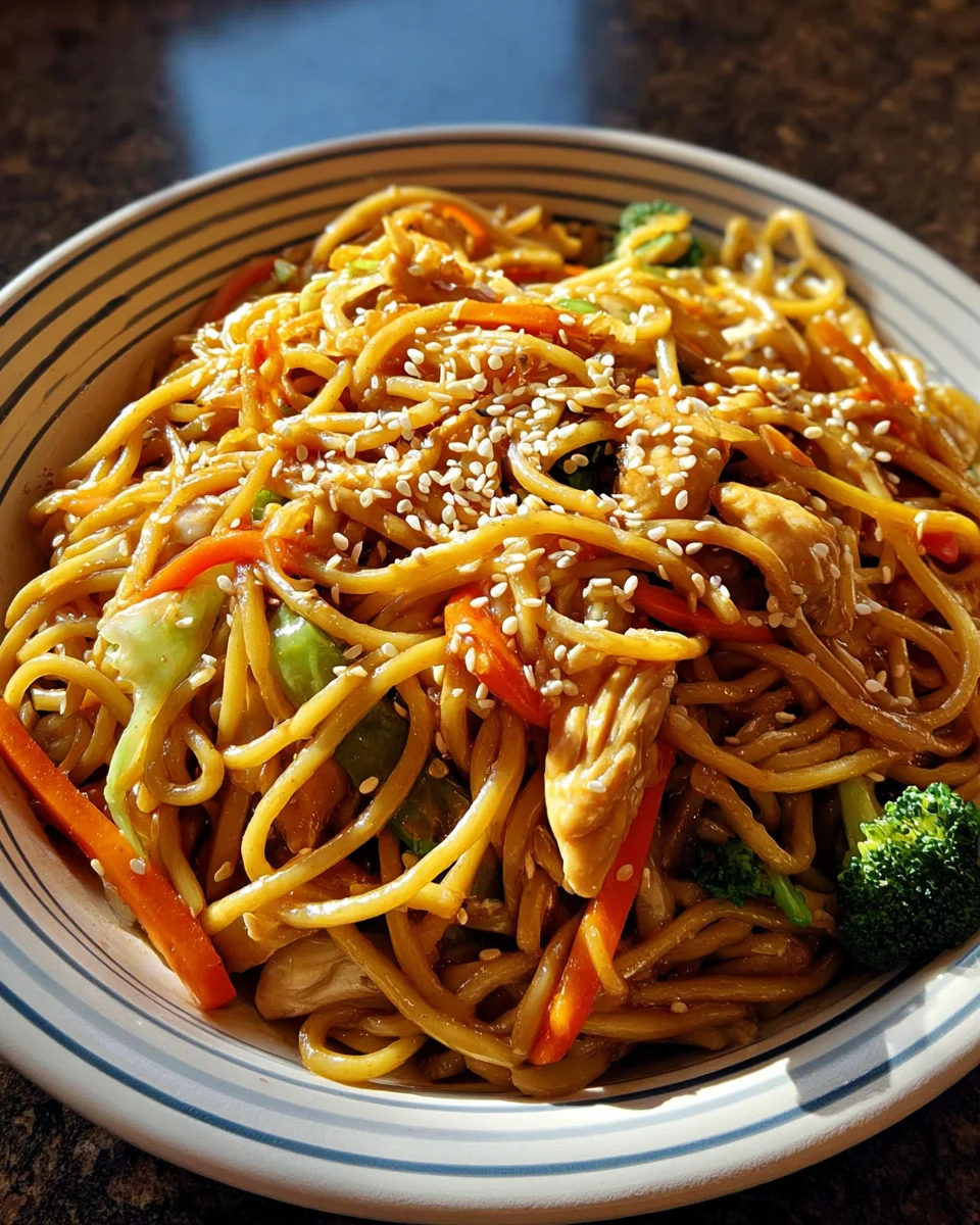 One-Pot Teriyaki Noodles One-Pot
