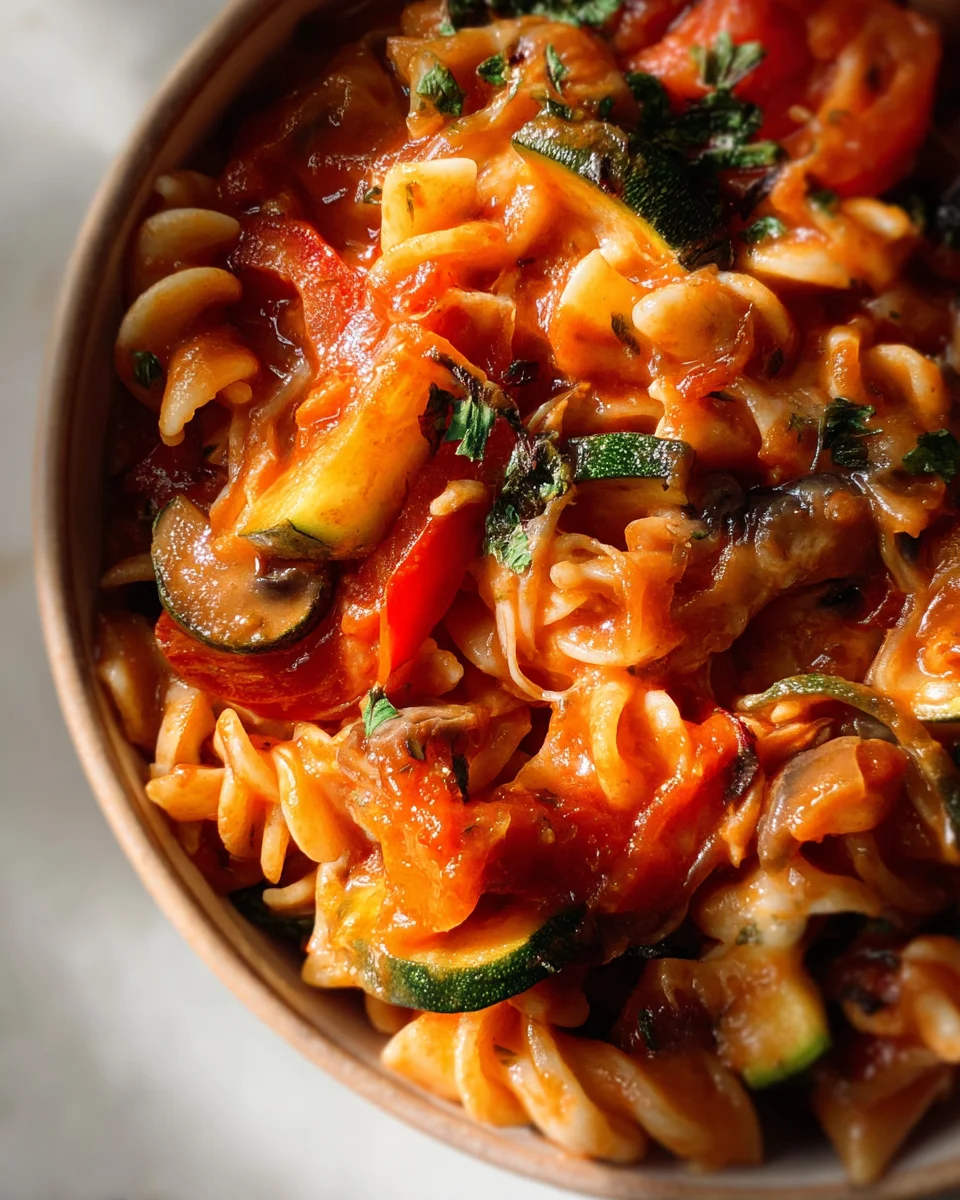 One-Pot Veggie Pasta One-Pot