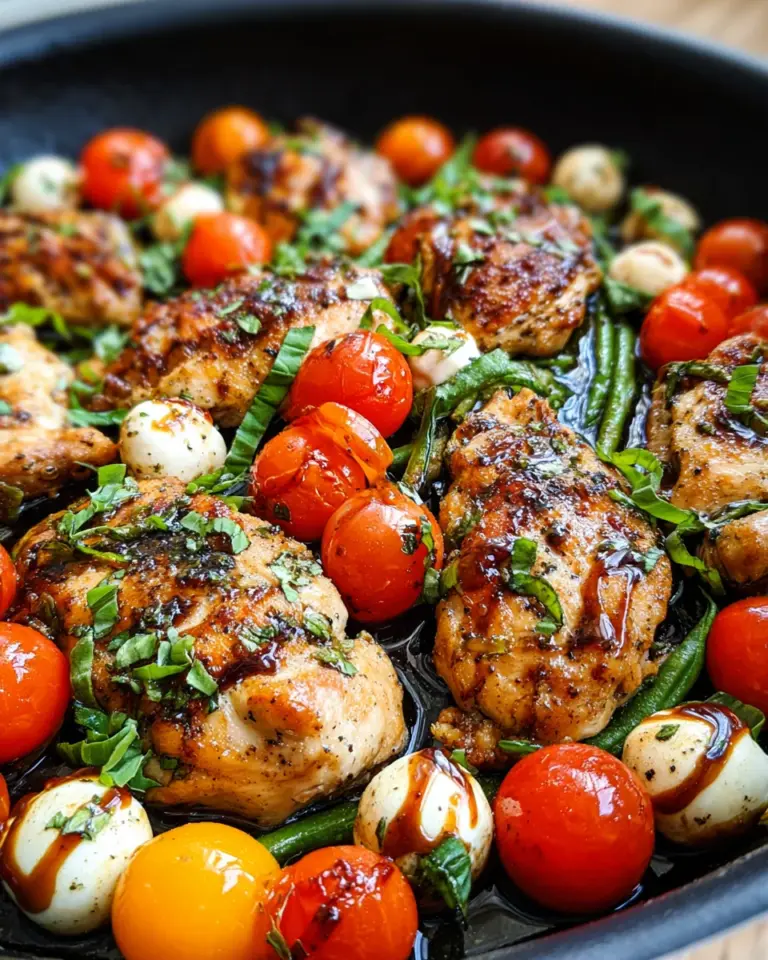 One Pan Balsamic Chicken