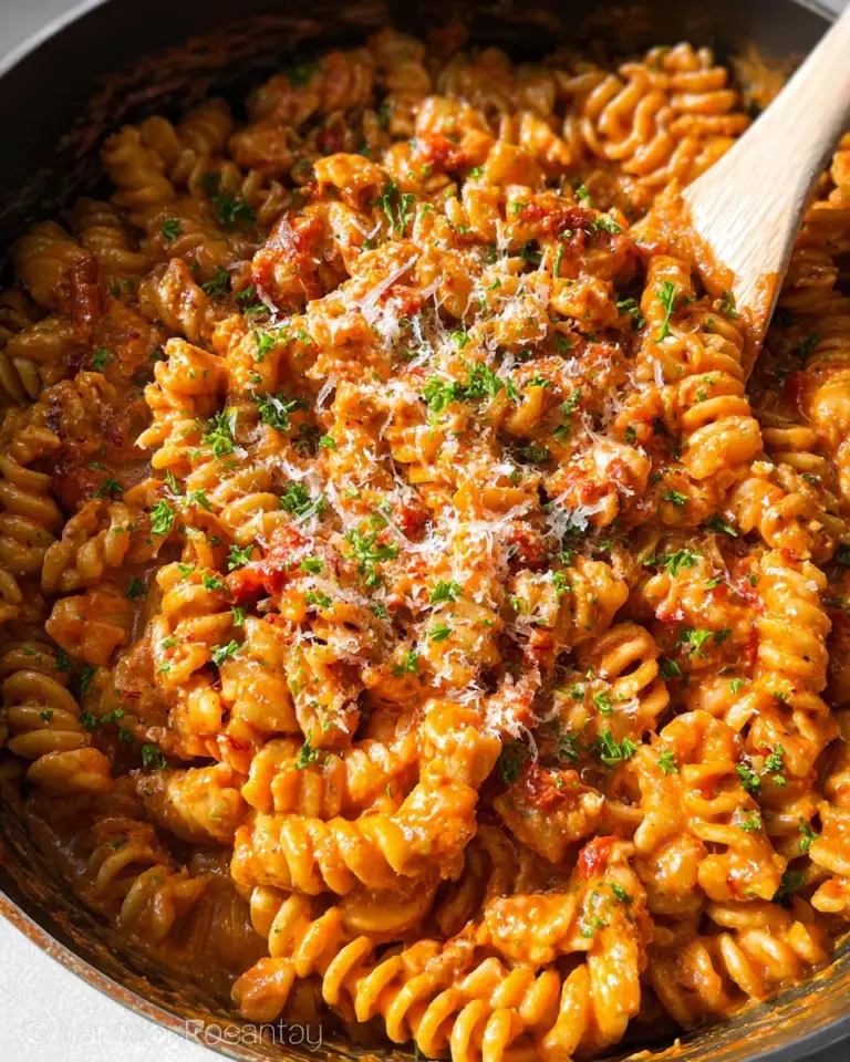 One Pot Creamy Tomato Pasta