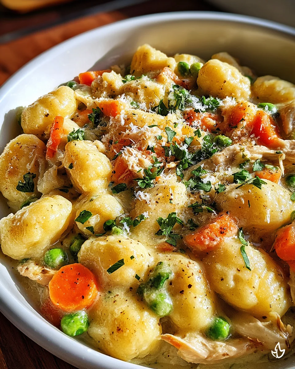 One Pot Gnocchi Chicken Pot Pie One