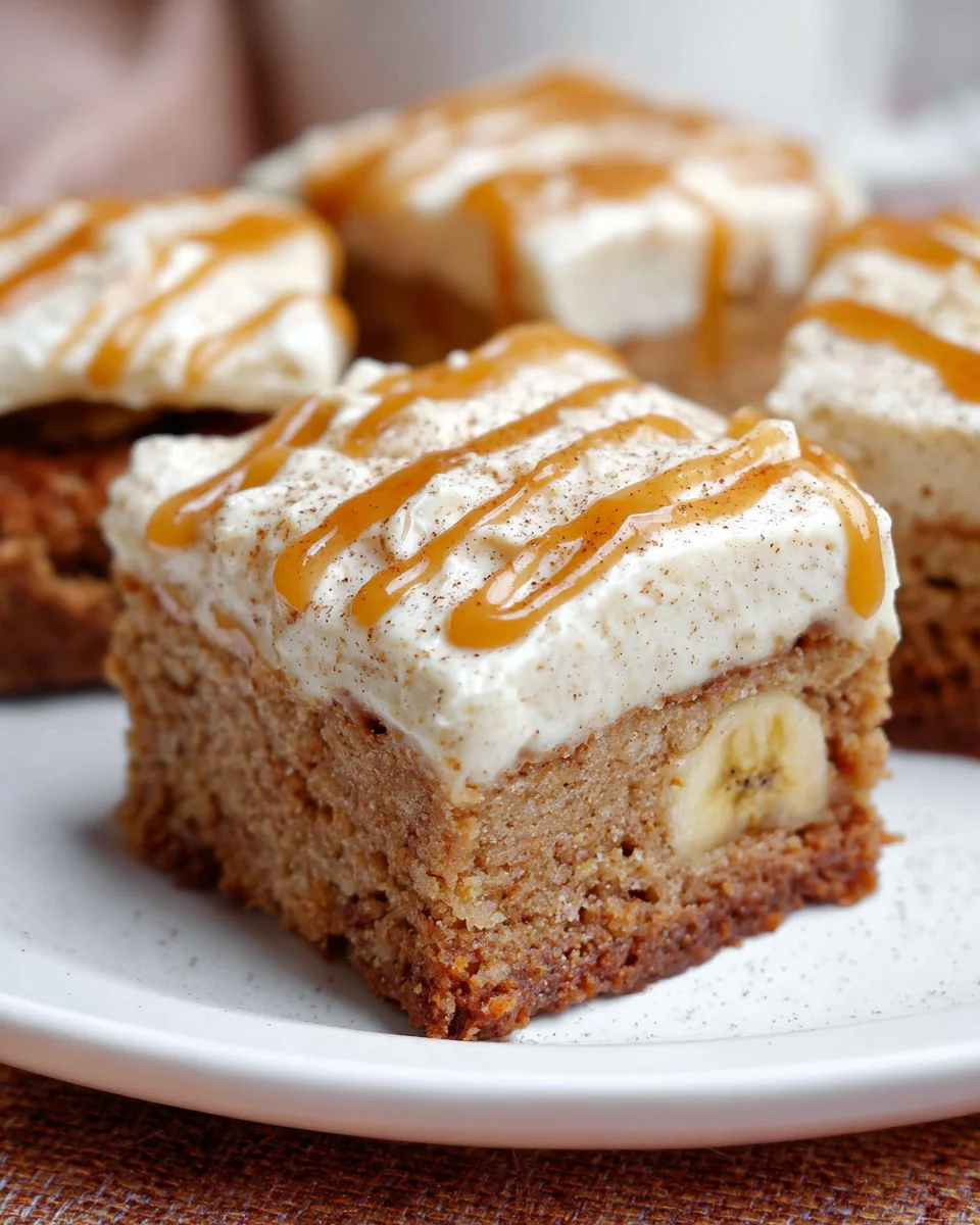 Ooey Gooey Banana Bars Ooey