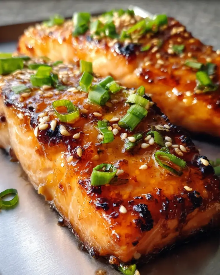 Orange Teriyaki Salmon