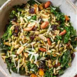 Orzo Kale Salad with Lemon Vinaigrette Orzo Kale Salad with Lemon Vinaigrette