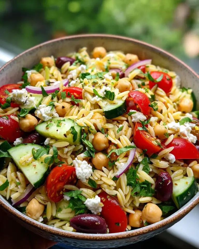 Orzo Pasta Salad