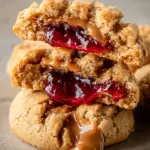 PB&J Stuffed Cookies PB&J Stuffed Cookies