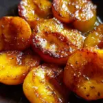 Pan Fried Peaches Pan Fried Peaches