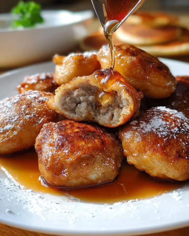 Pancake Sausage Bites