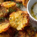 Parmesan Smashed Potatoes