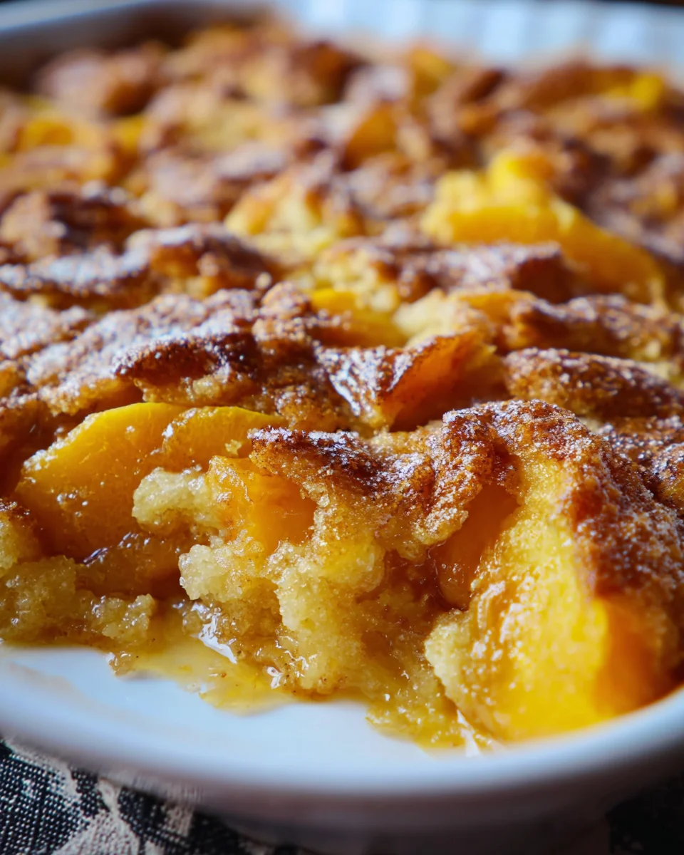 Peach Cobbler with Cake Mix 18 Peach