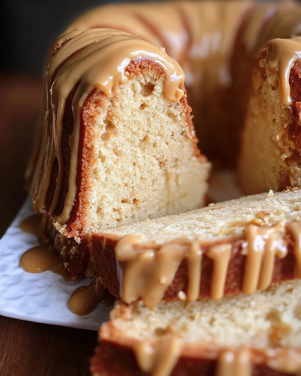 Peanut Butter Cream Pound Cake Peanut