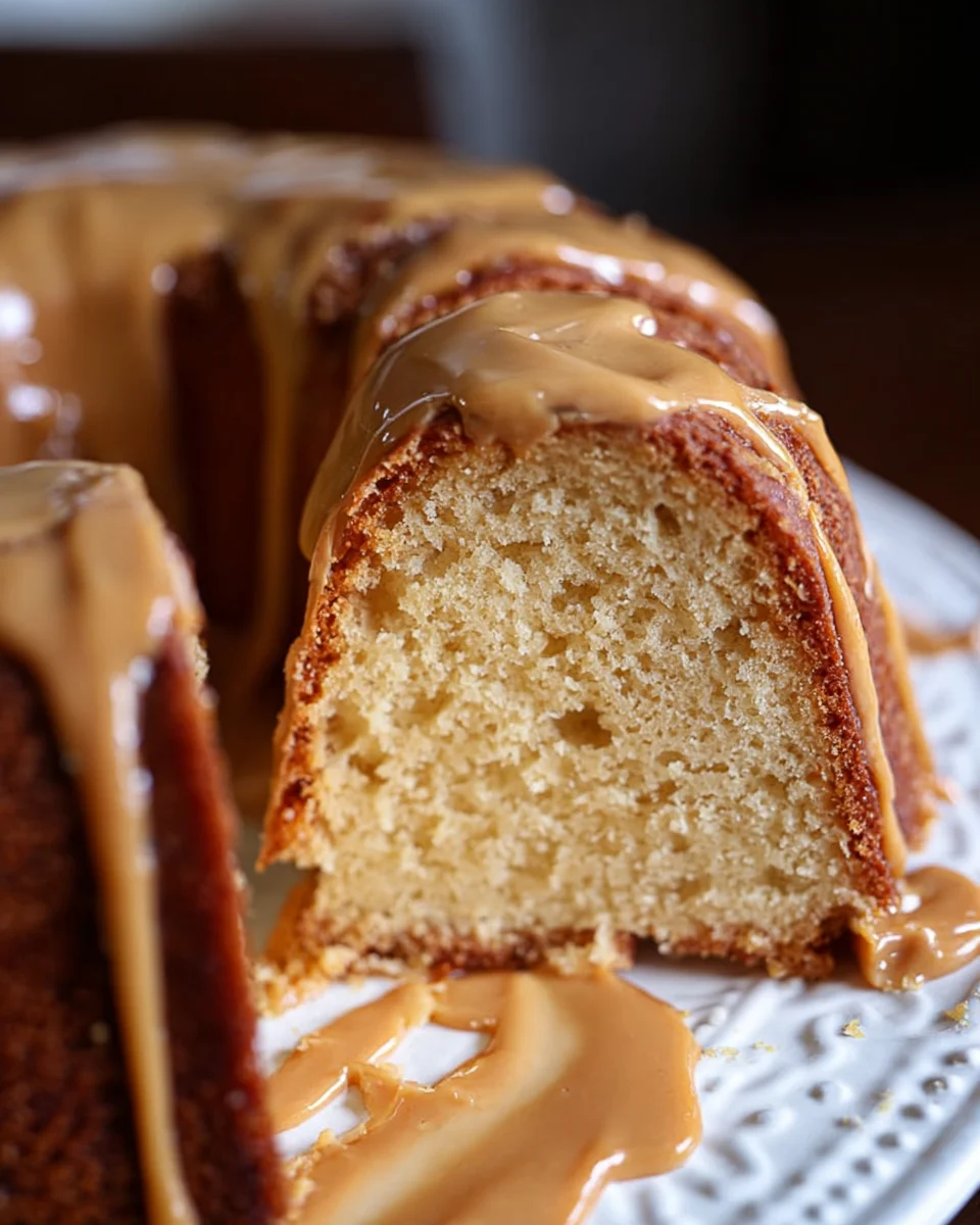 Peanut Butter Cream Pound Cake Peanut