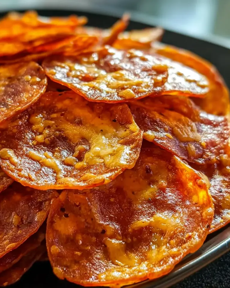 Pepperoni Cheese Crisps