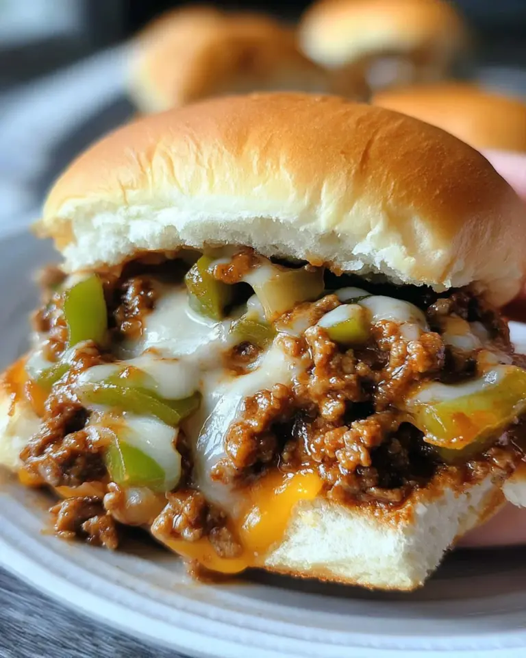 Philly Cheesesteak Sloppy Joes Recipe