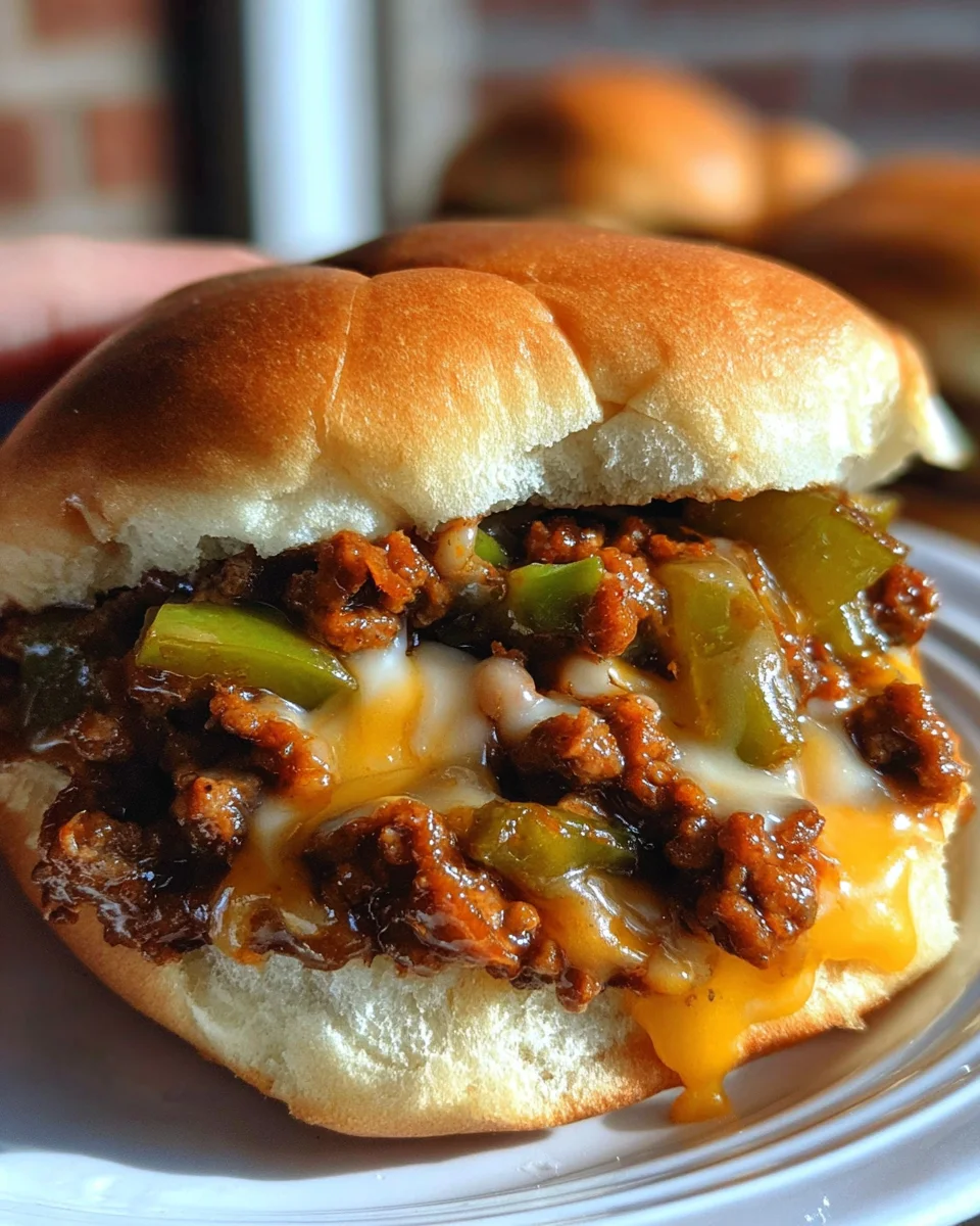 Philly Cheesesteak Sloppy Joes Recipe Philly