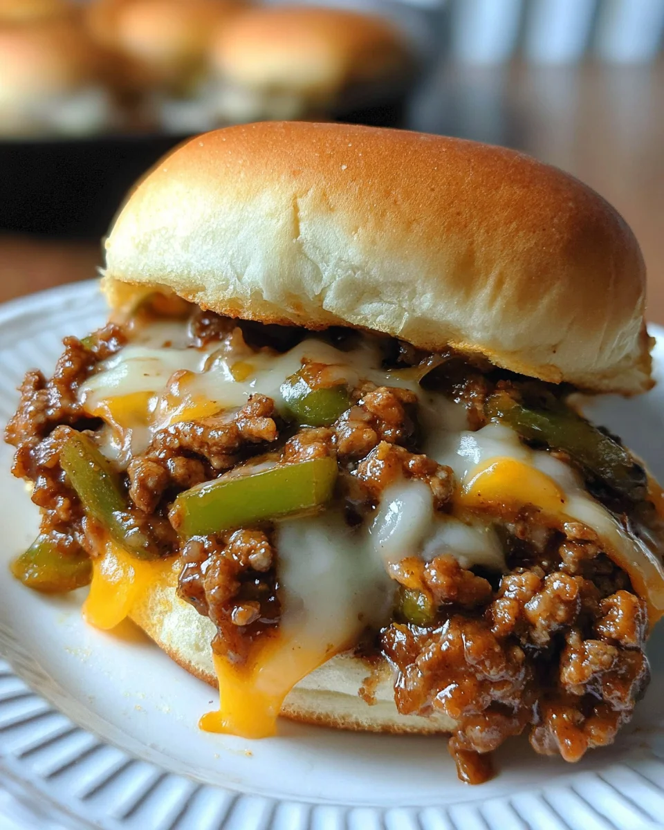 Philly Cheesesteak Sloppy Joes Recipe Philly