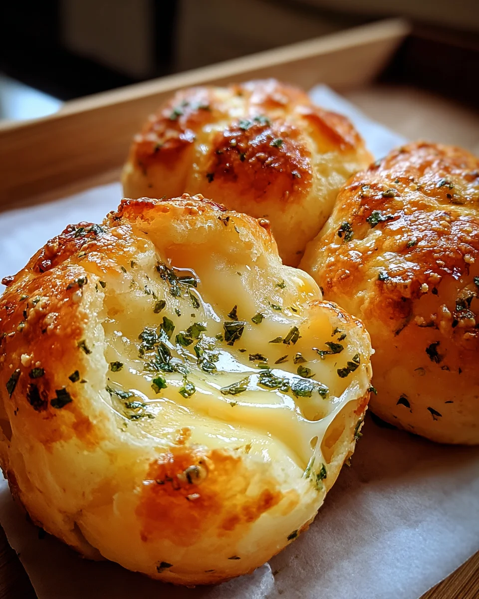 Pillsbury Biscuit Garlic Butter Cheese Bombs Pillsbury