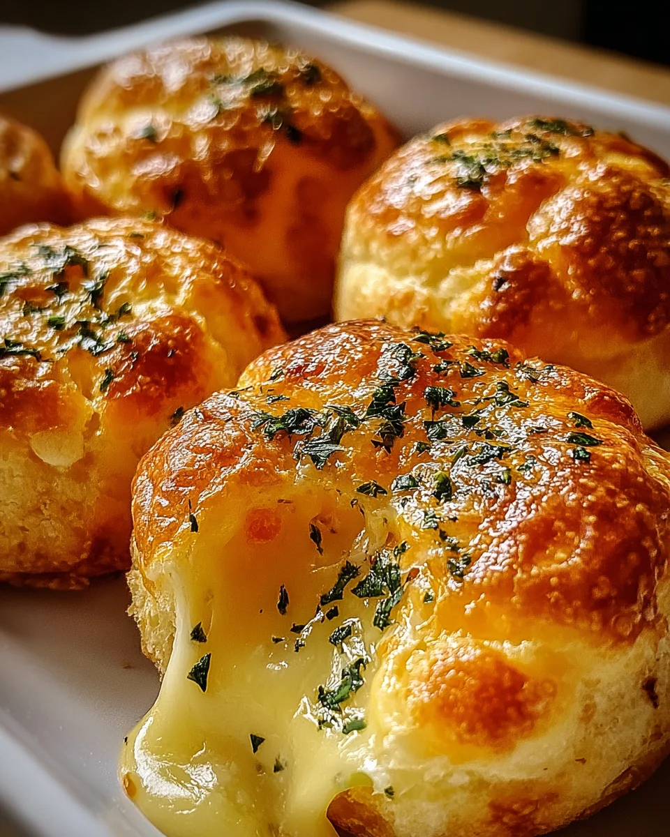Pillsbury Biscuit Garlic Butter Cheese Bombs Pillsbury