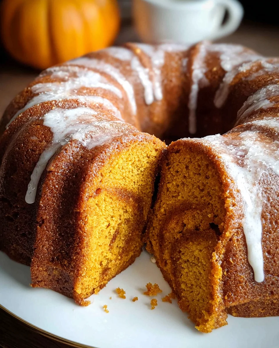 Pumpkin Bundt Cake Pumpkin