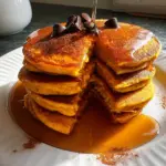 Pumpkin Cottage Cheese Pancakes