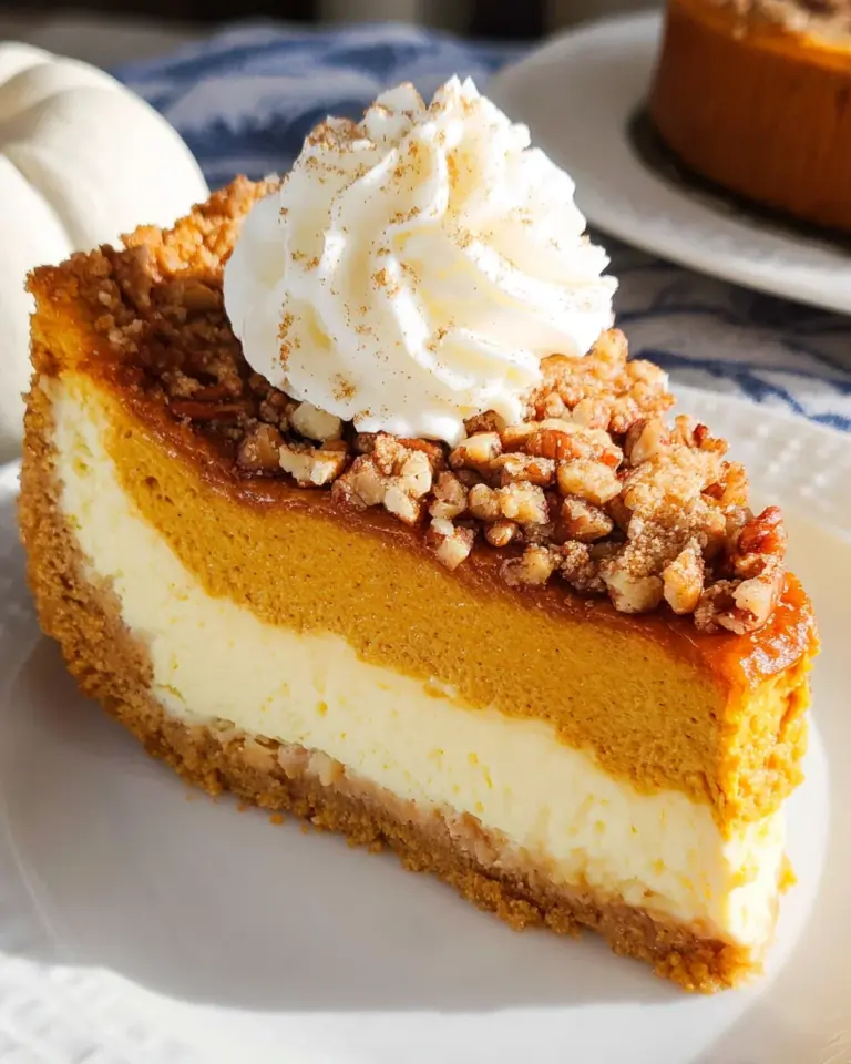 Pumpkin Pie Cheesecake