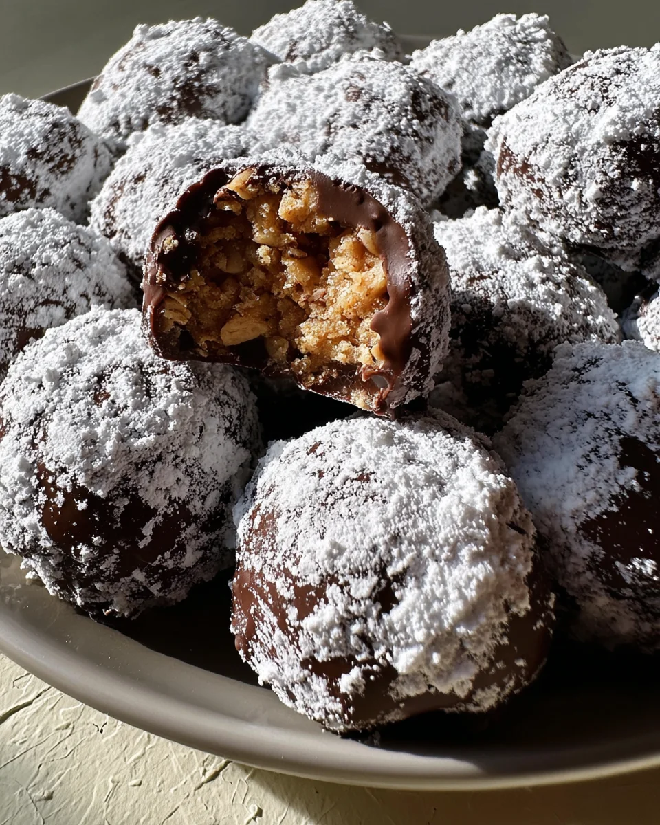 Puppy Chow Chocolate Truffles Puppy