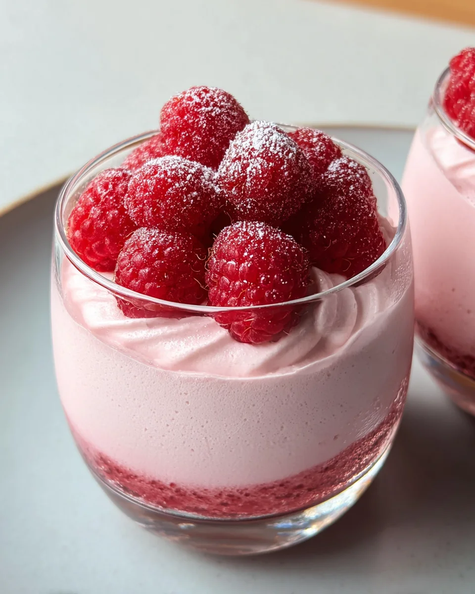 Raspberry Mousse Recipe Raspberry