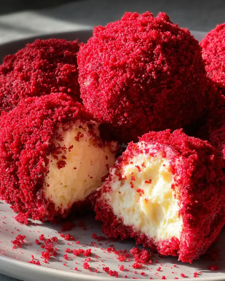 Red Velvet Cheesecake Bites