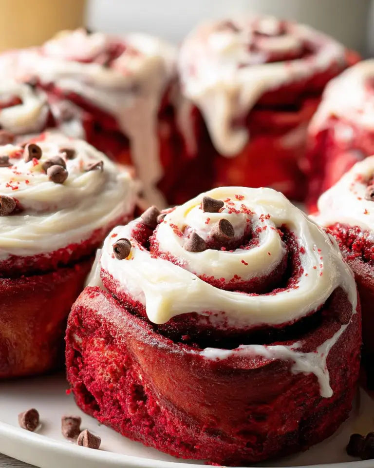 Red Velvet Cinnamon Rolls