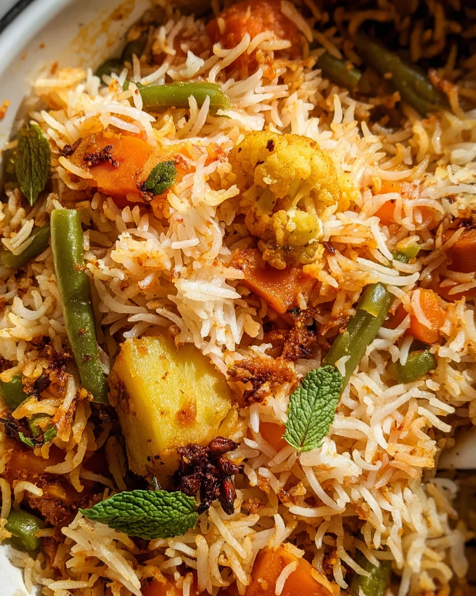 Restaurant Style Vegetable Biryani