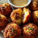 Reuben Balls with Spicy Thousand Island Dipping Sauce Reuben Balls with Spicy Thousand Island Dipping Sauce